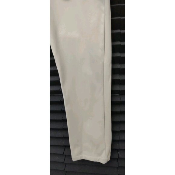 Maelreg Pro Flex Pants Men 38x30 Performance Golf Wicking Stretch Beige/Olive - Picture 3 of 13